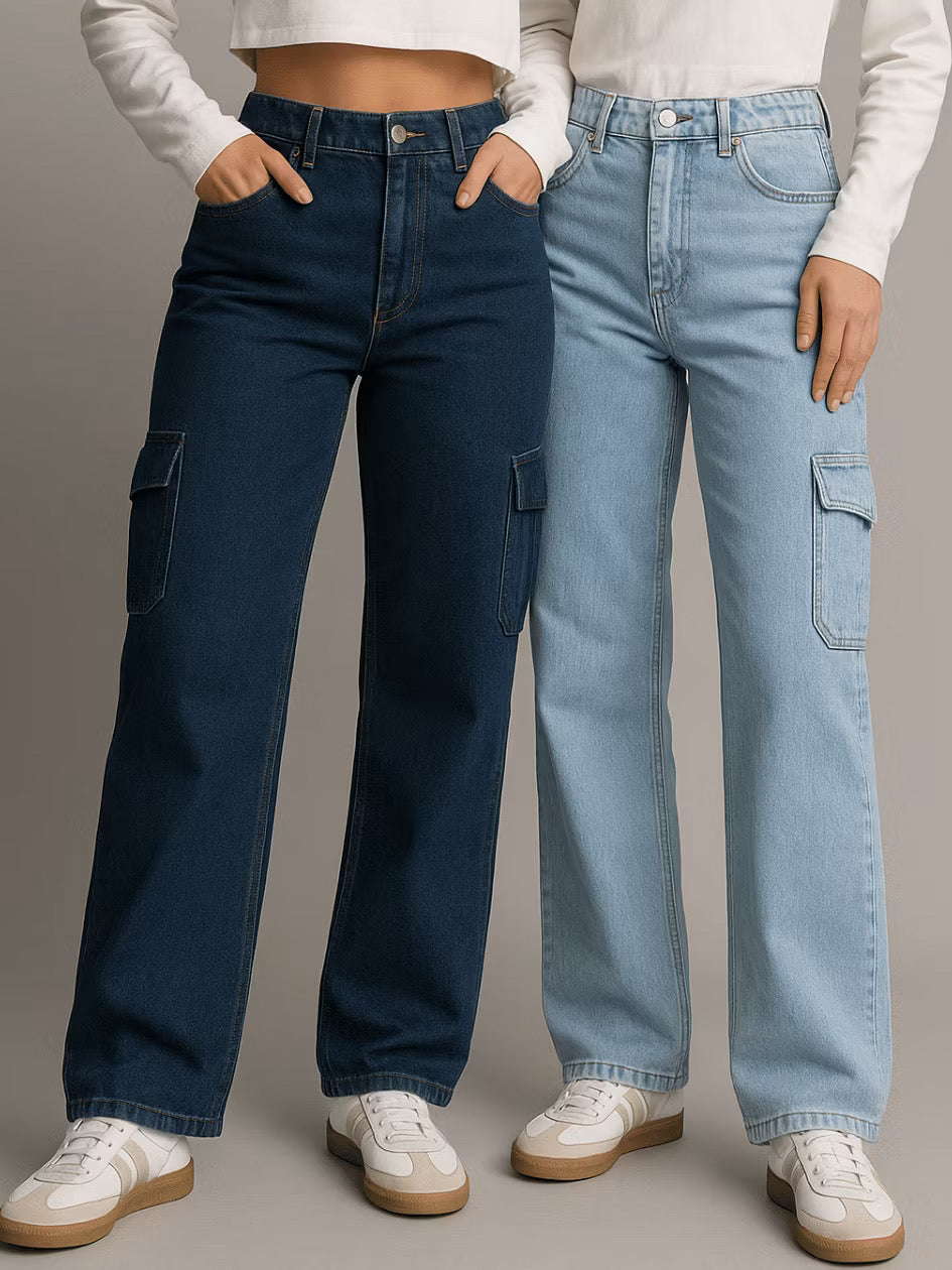 Kit Calça cargo feminina