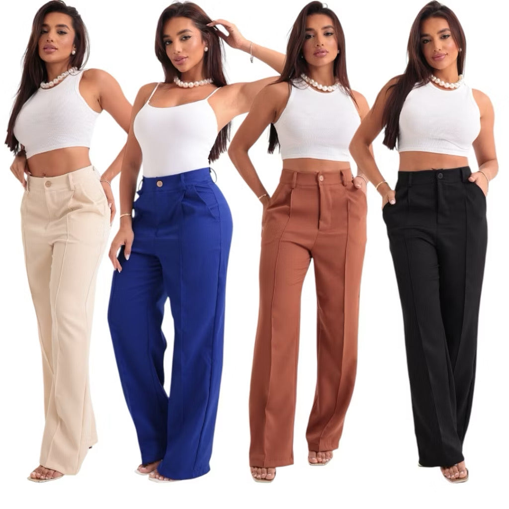 Kit 2 calça  alfaiataria